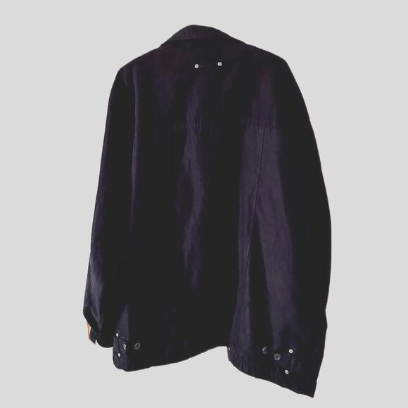 Roundtree and York Outdoors Black Ultra Suede Full zip Casual Jacket 3XT - Picture 3 of 7